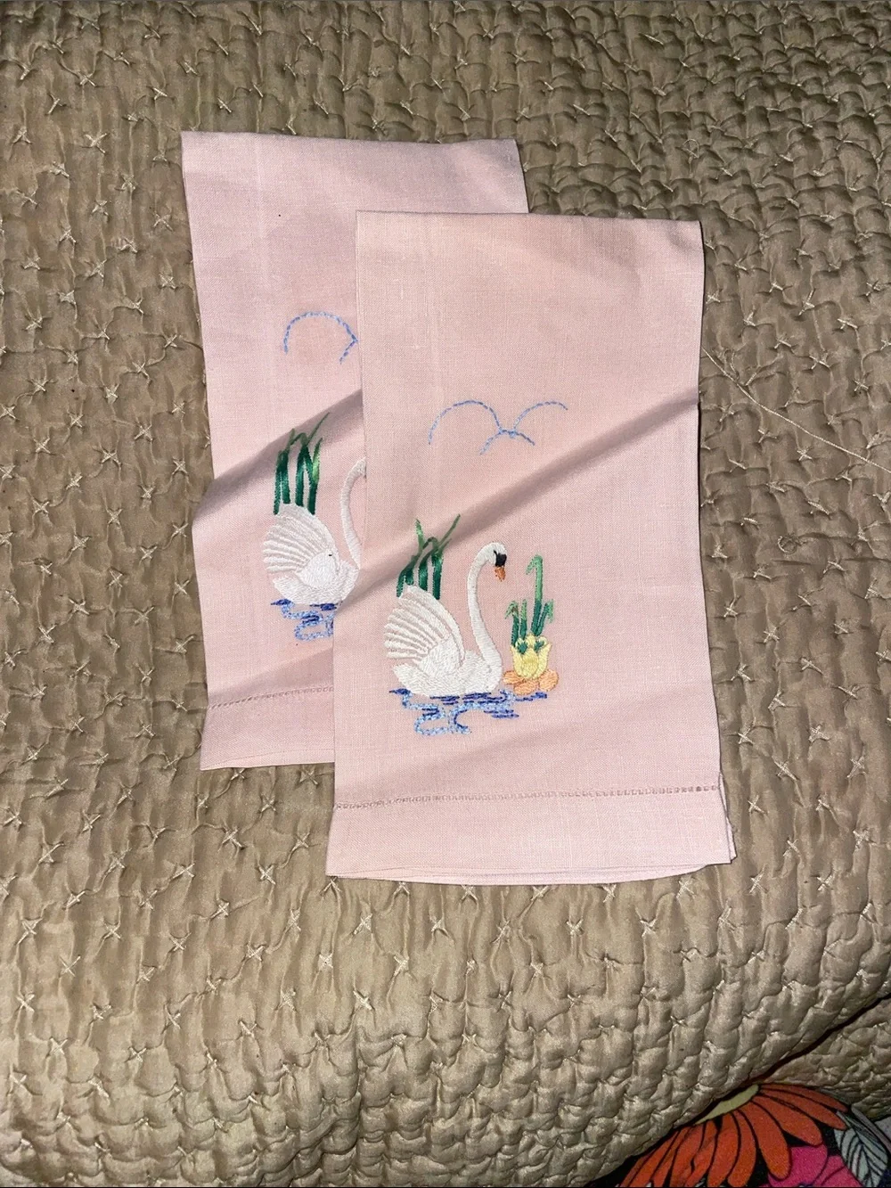 Timeless two of a kind napkins